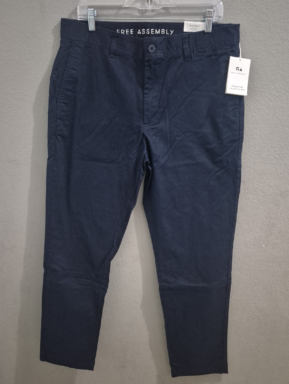 FA Free Assembly Men's Navy Chinos